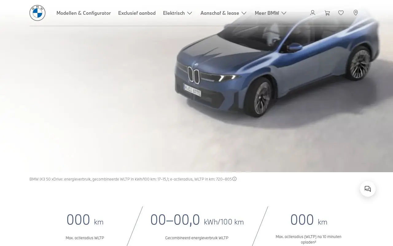 Landing page screenshot