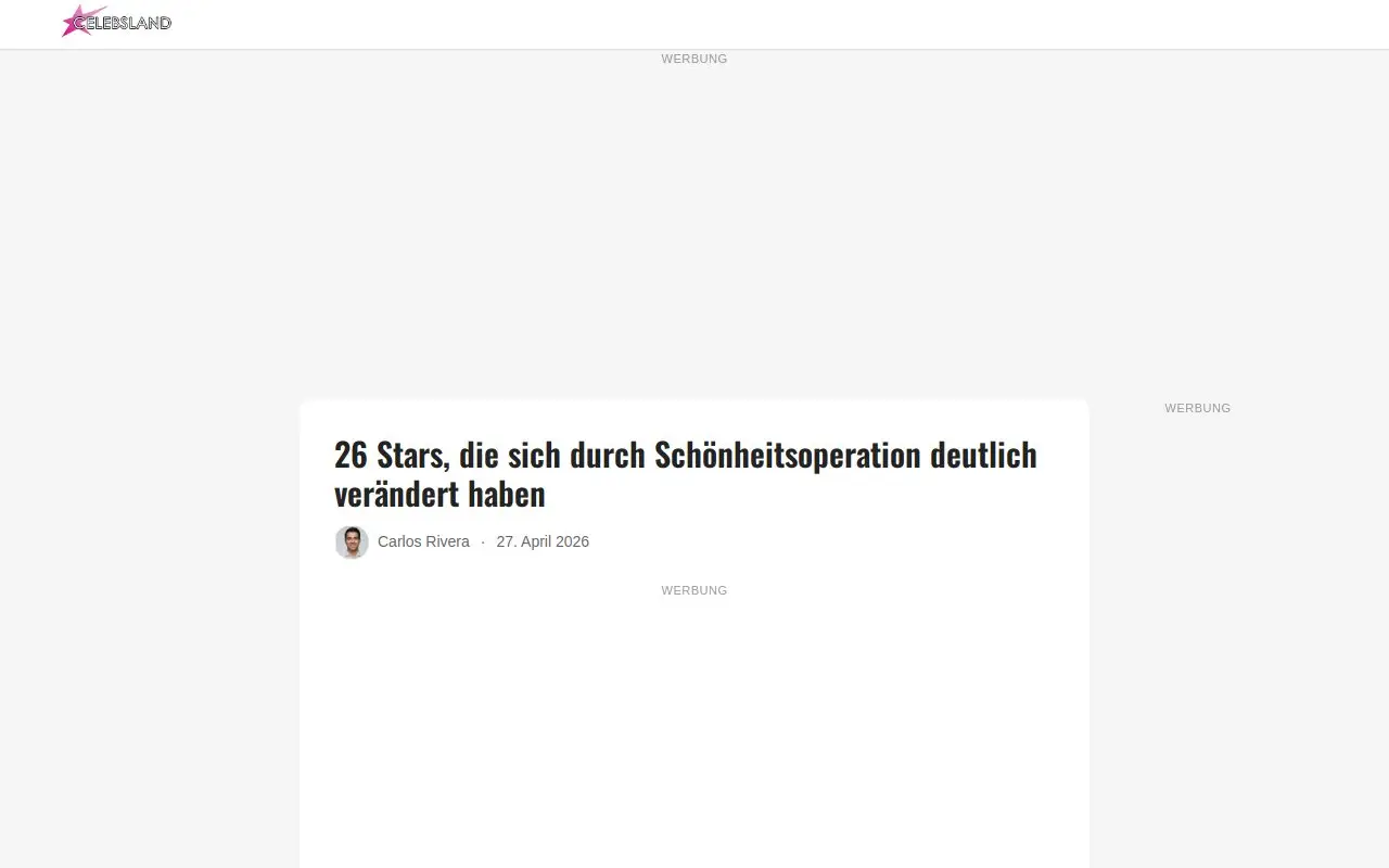 Landing page screenshot