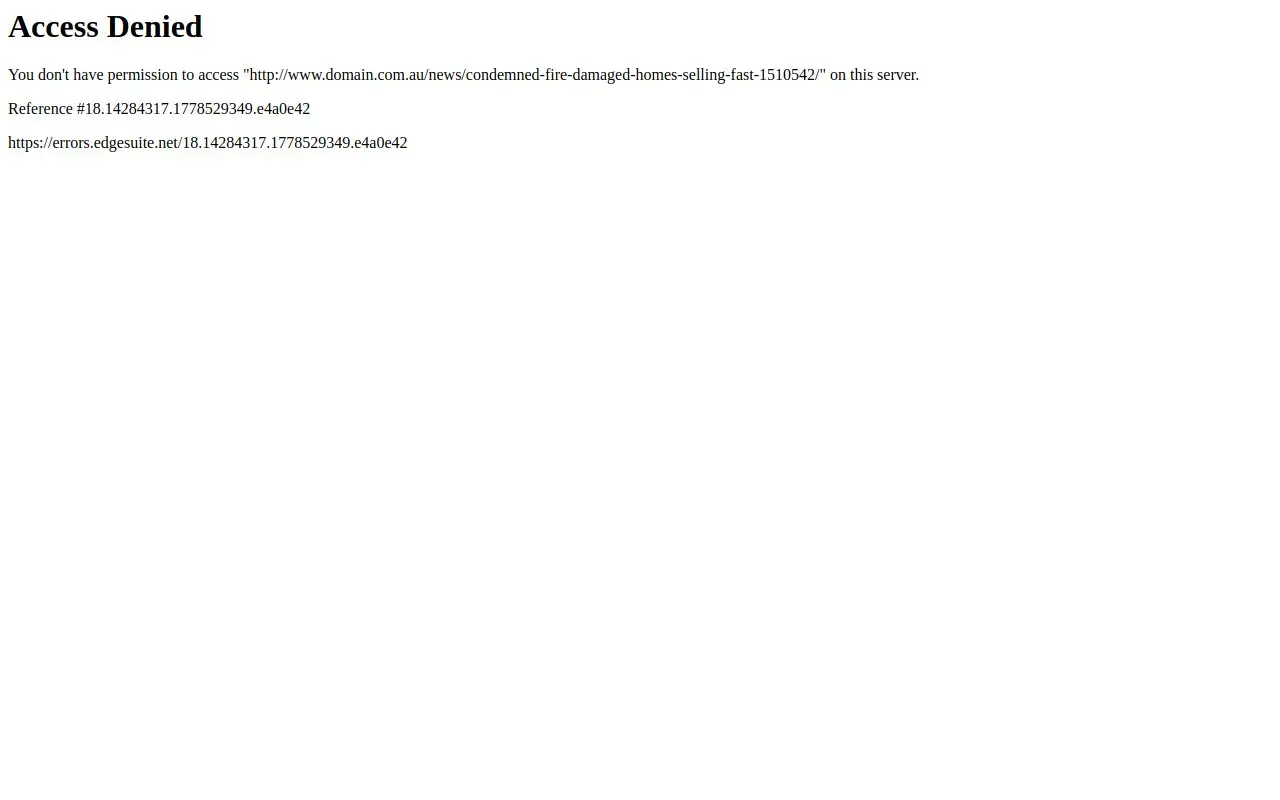 Landing page screenshot