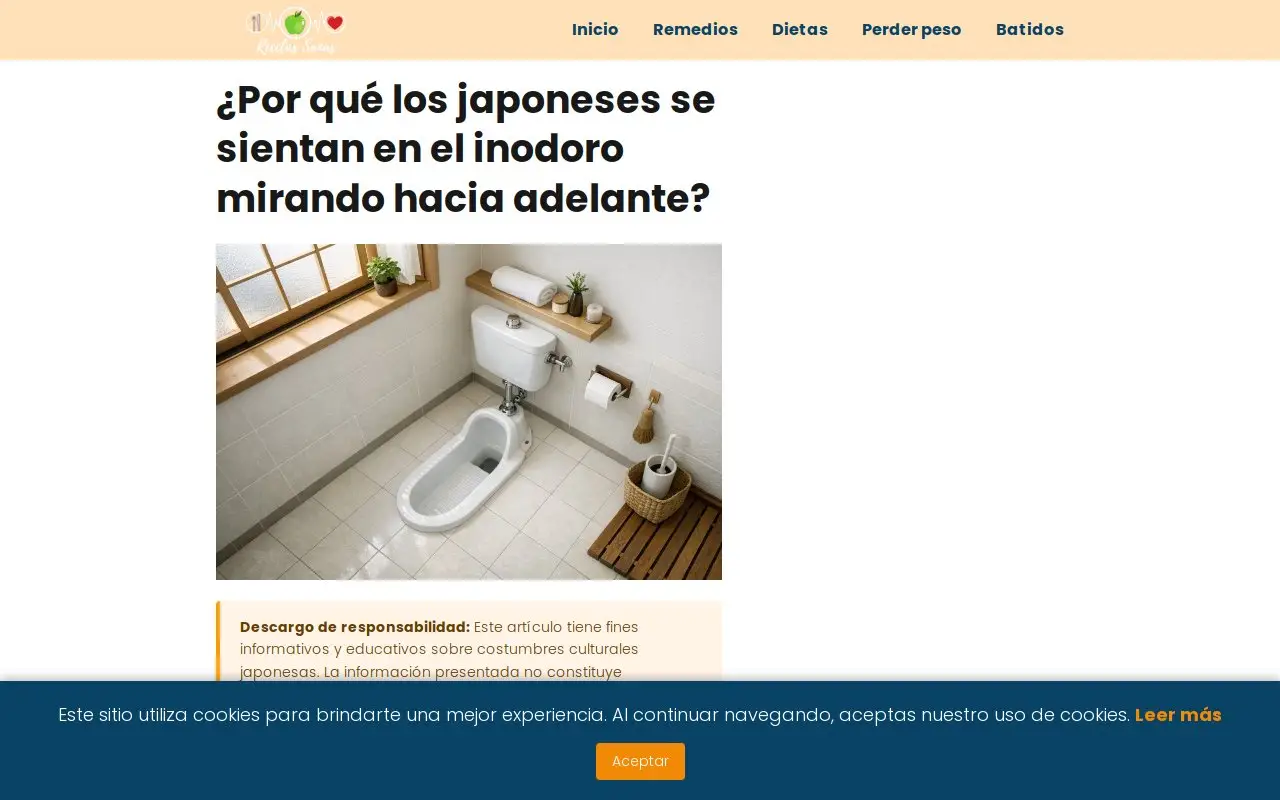 Landing page screenshot
