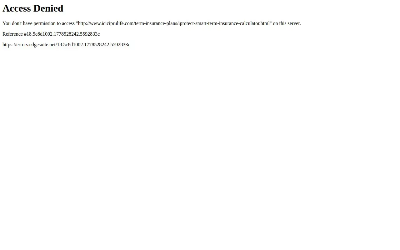 Landing page screenshot