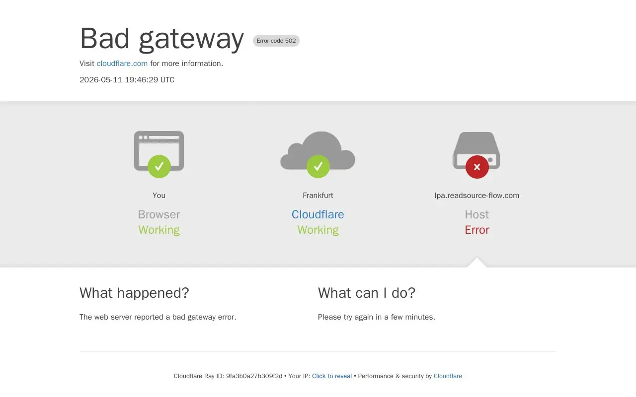 Landing page screenshot