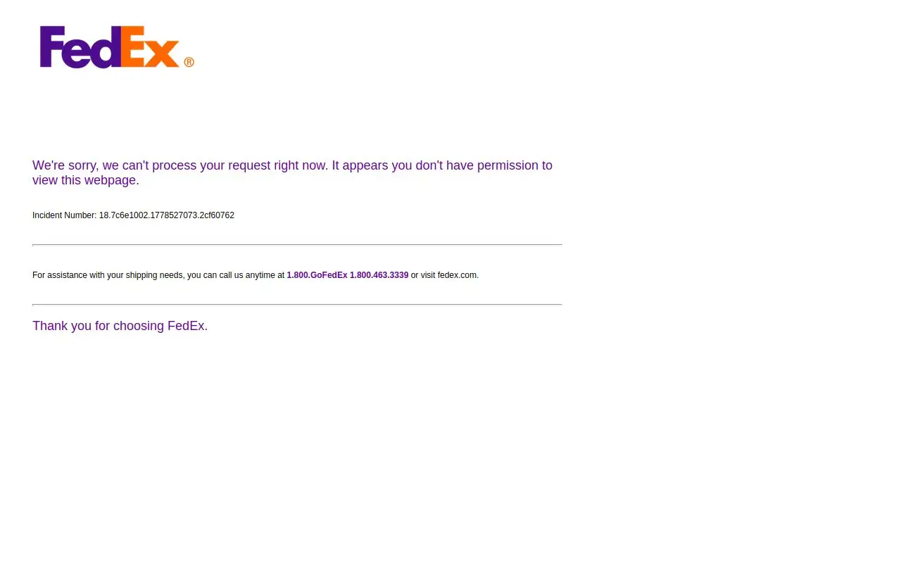 Landing page screenshot