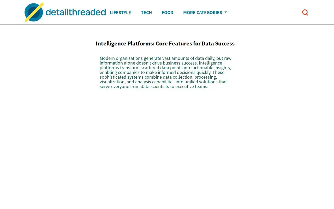 Landing page screenshot