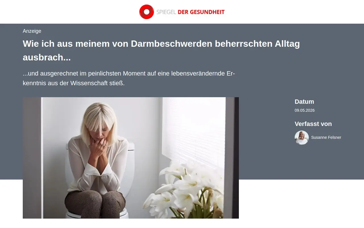 Landing page screenshot