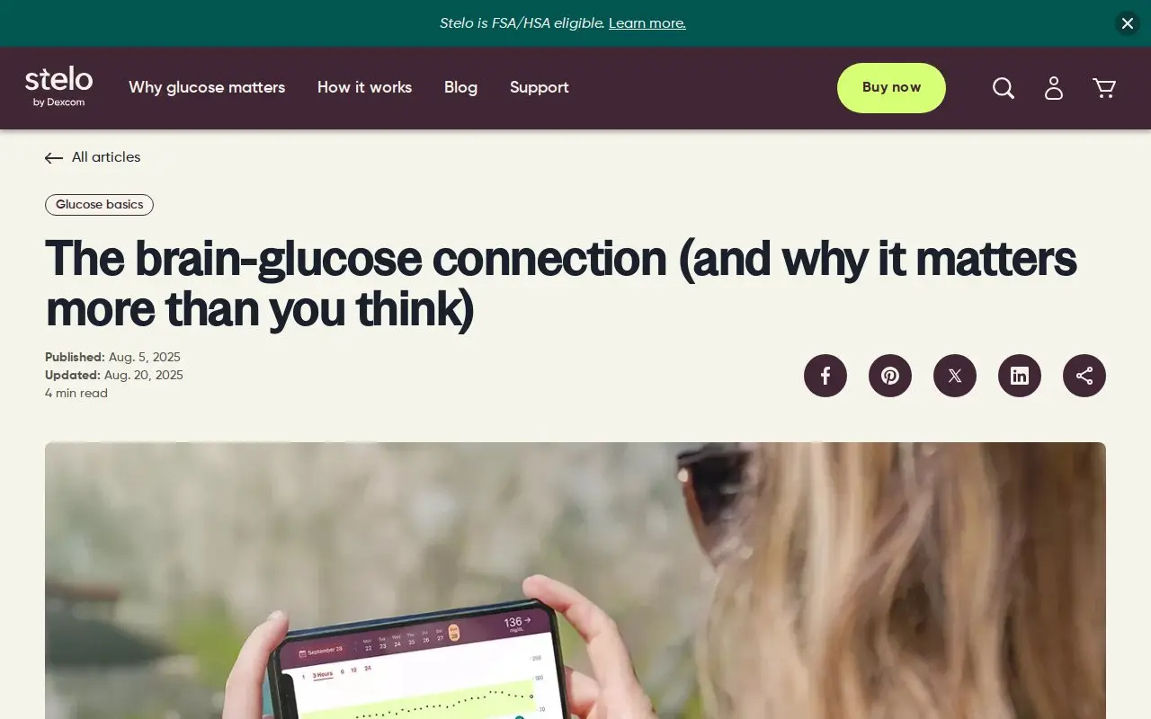 Landing page screenshot