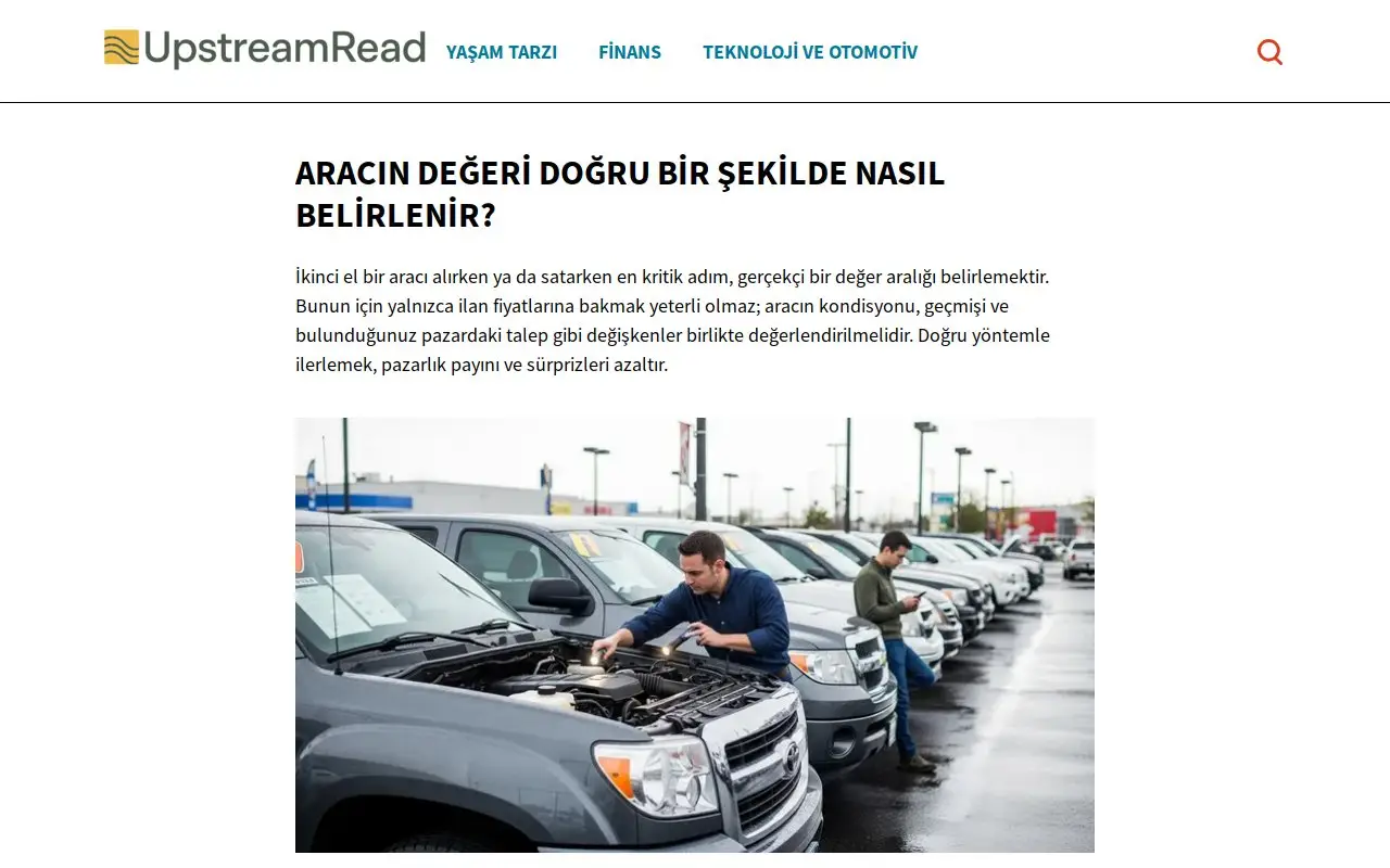 Landing page screenshot