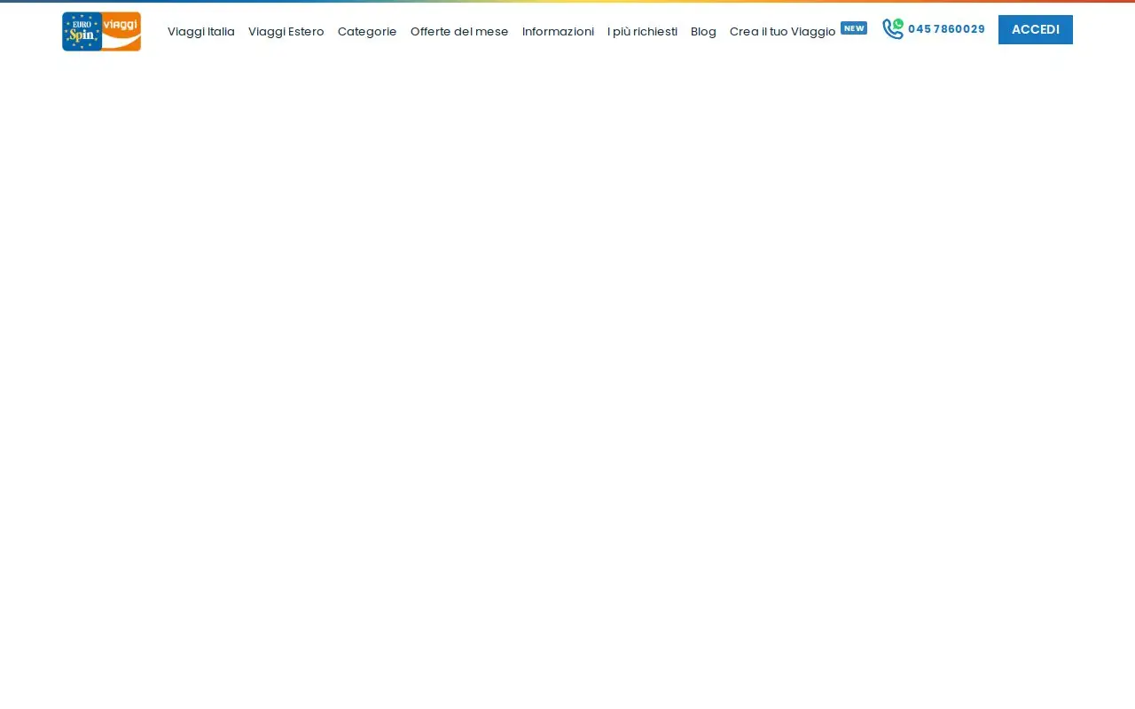 Landing page screenshot