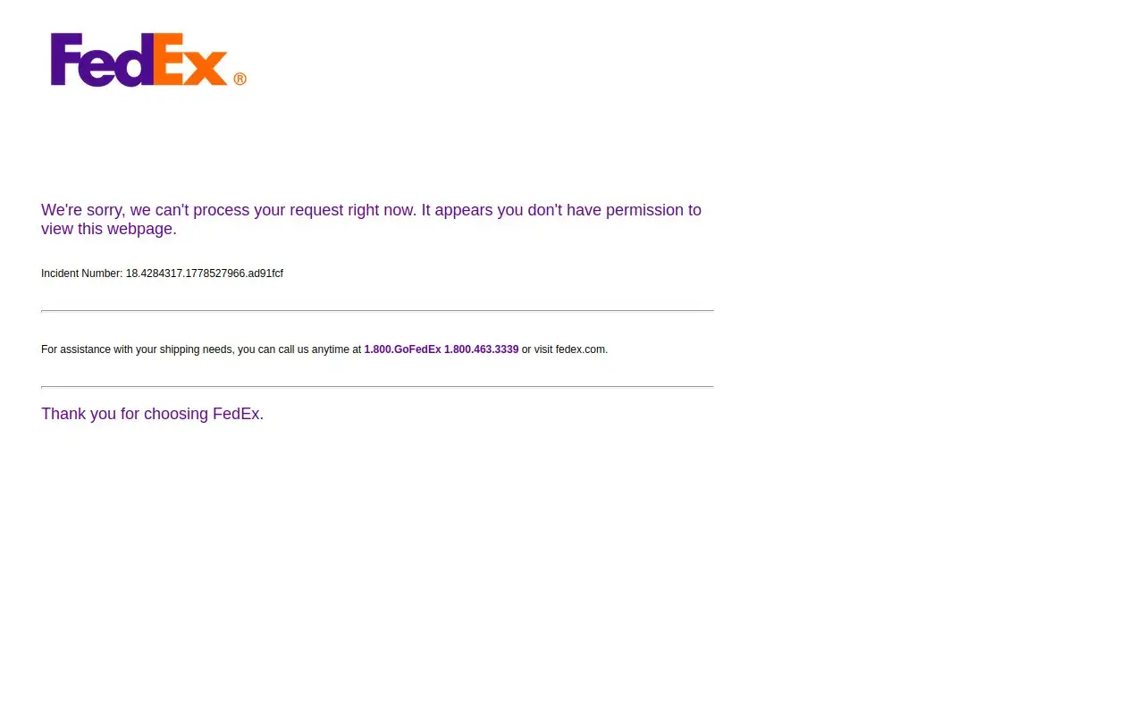 Landing page screenshot