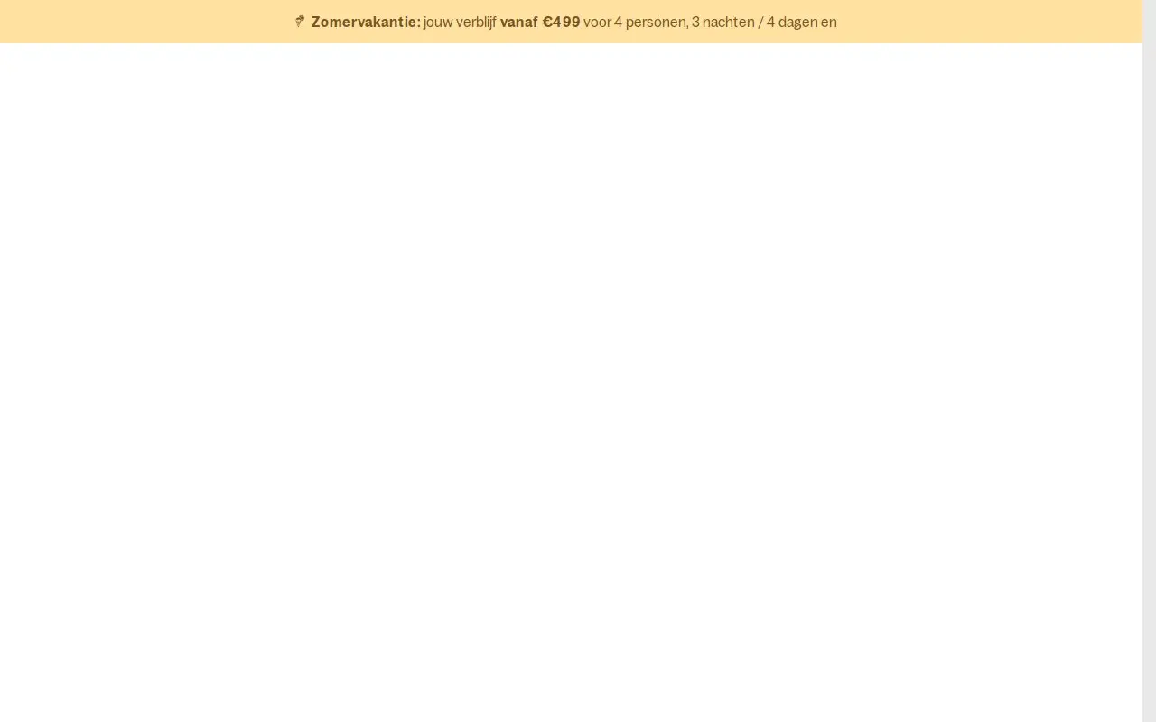 Landing page screenshot