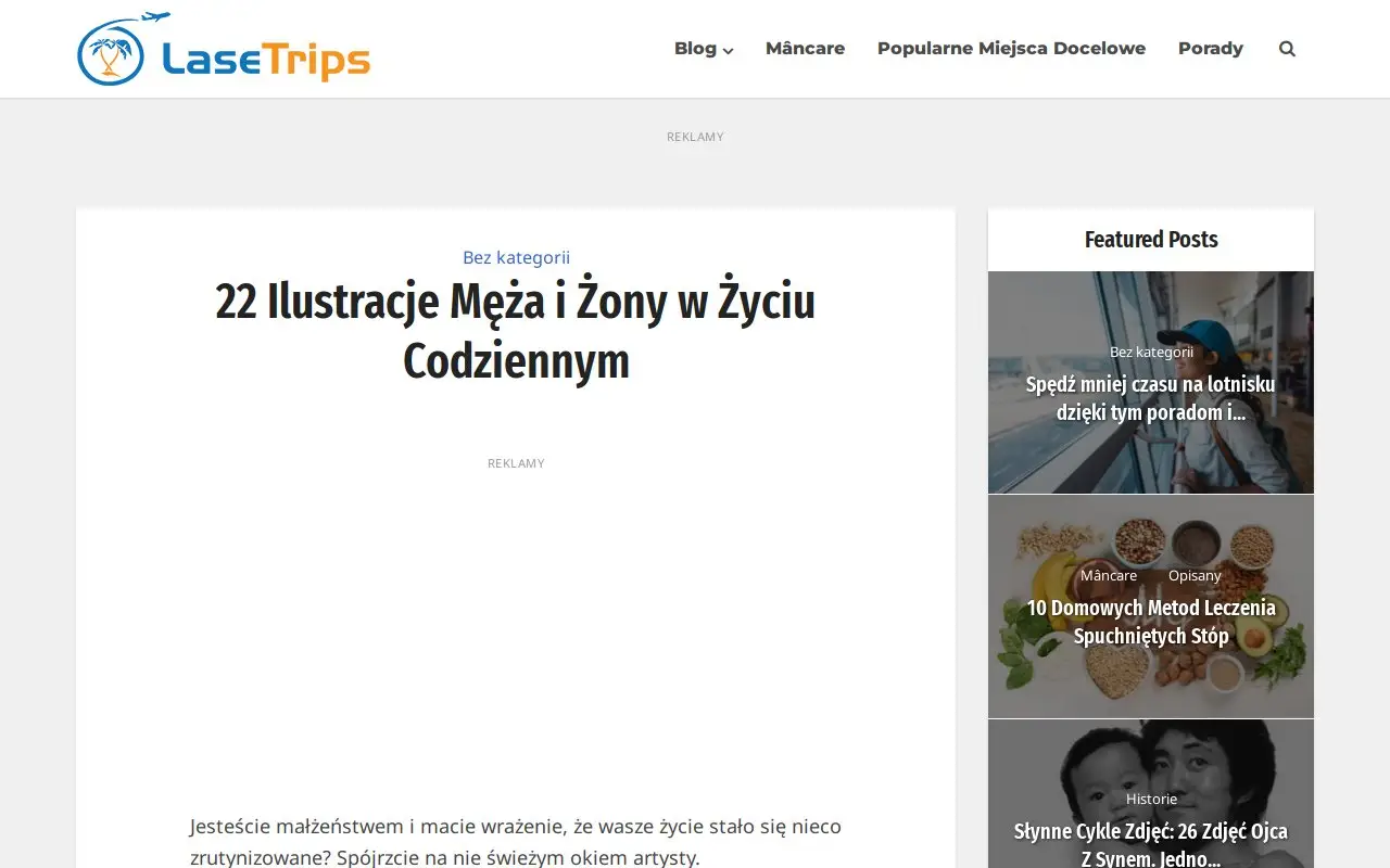 Landing page screenshot