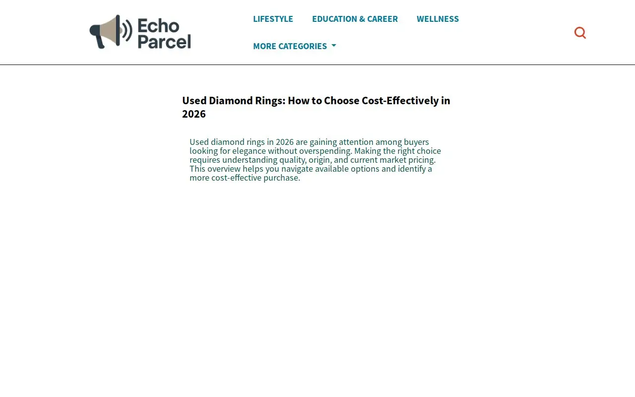 Landing page screenshot