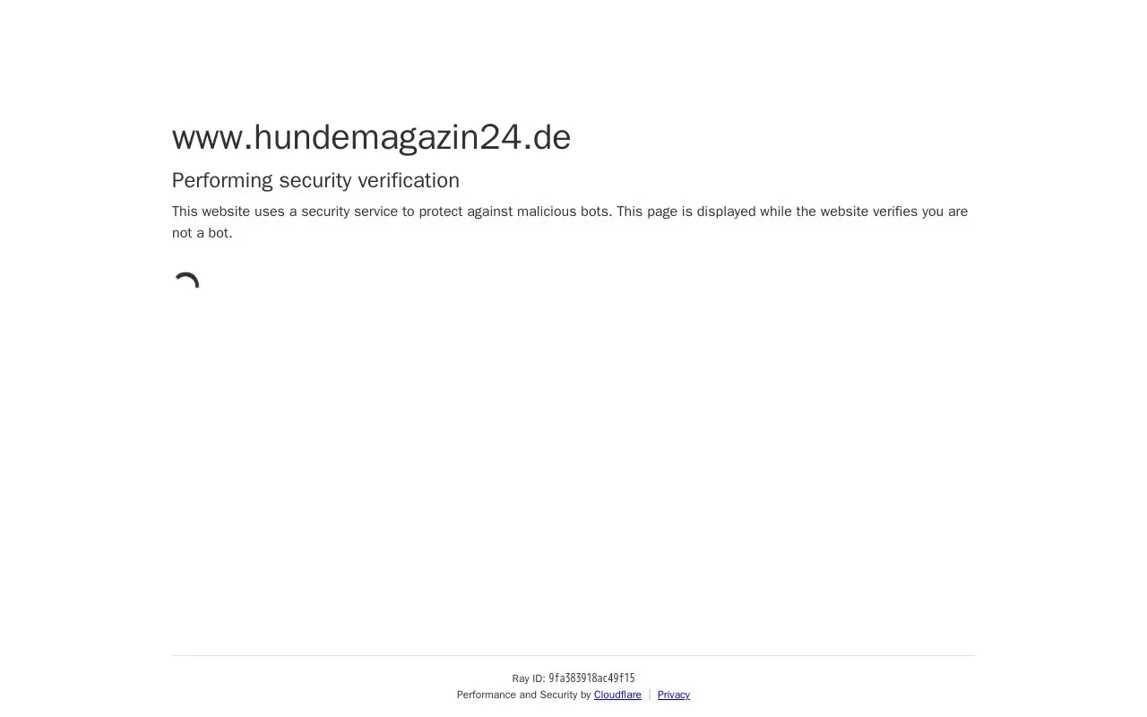 Landing page screenshot