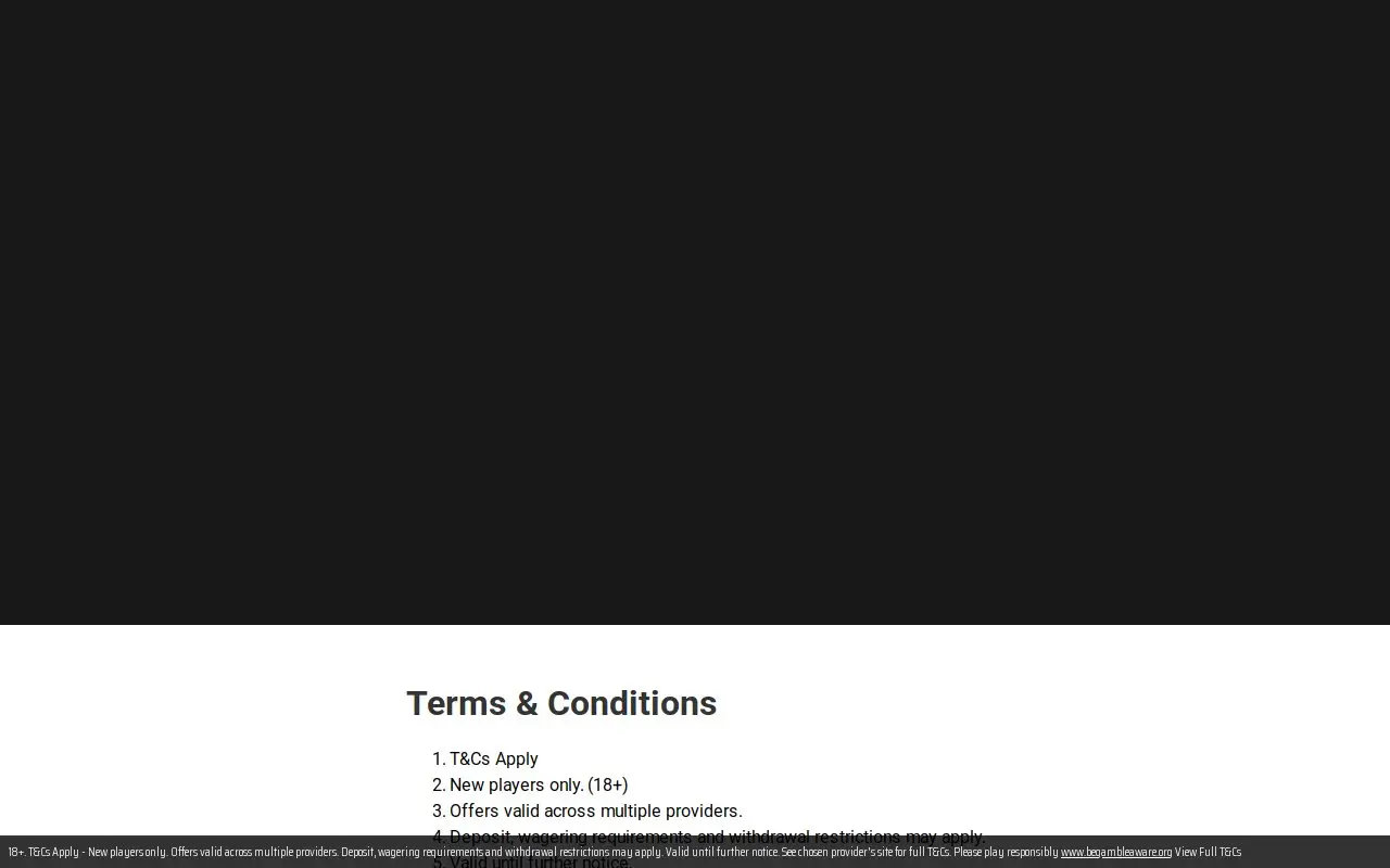 Landing page screenshot
