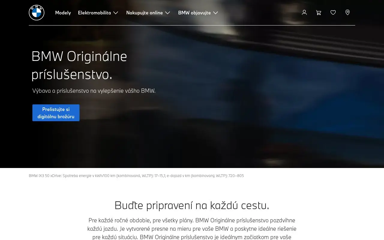 Landing page screenshot
