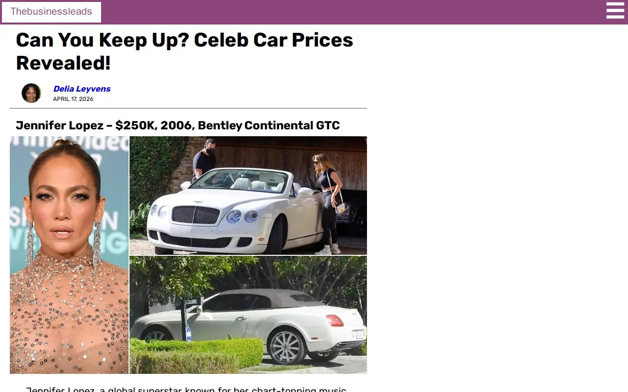 Landing page screenshot