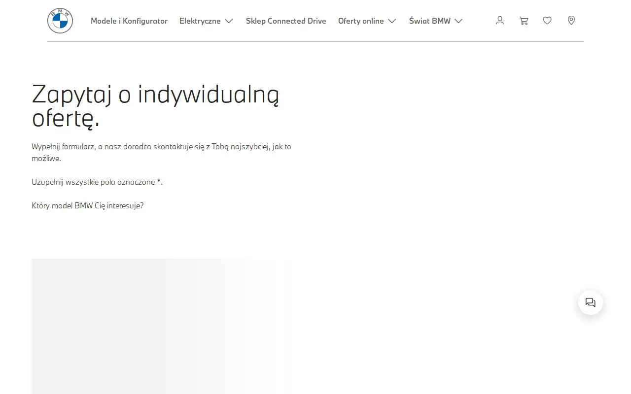 Landing page screenshot