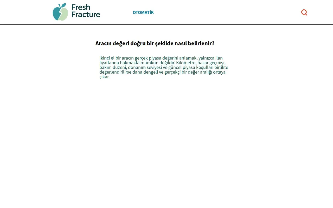 Landing page screenshot