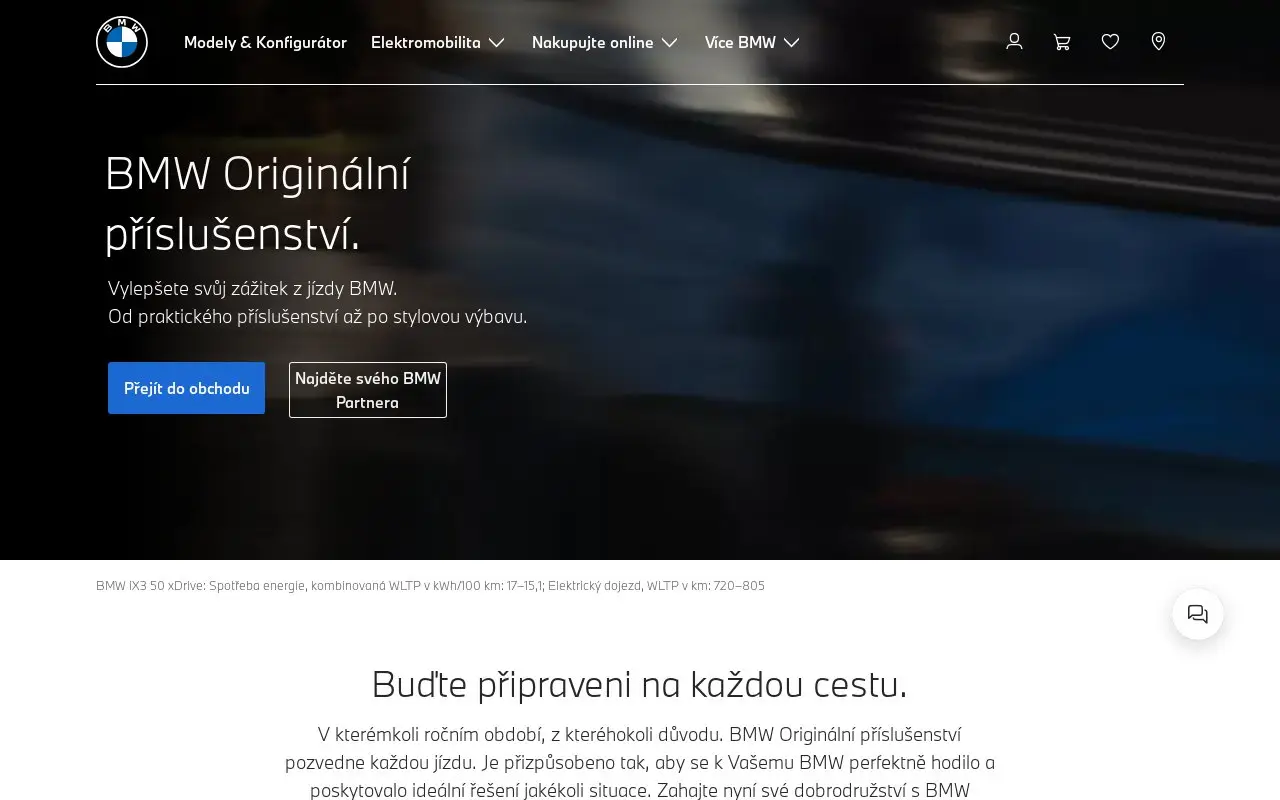Landing page screenshot