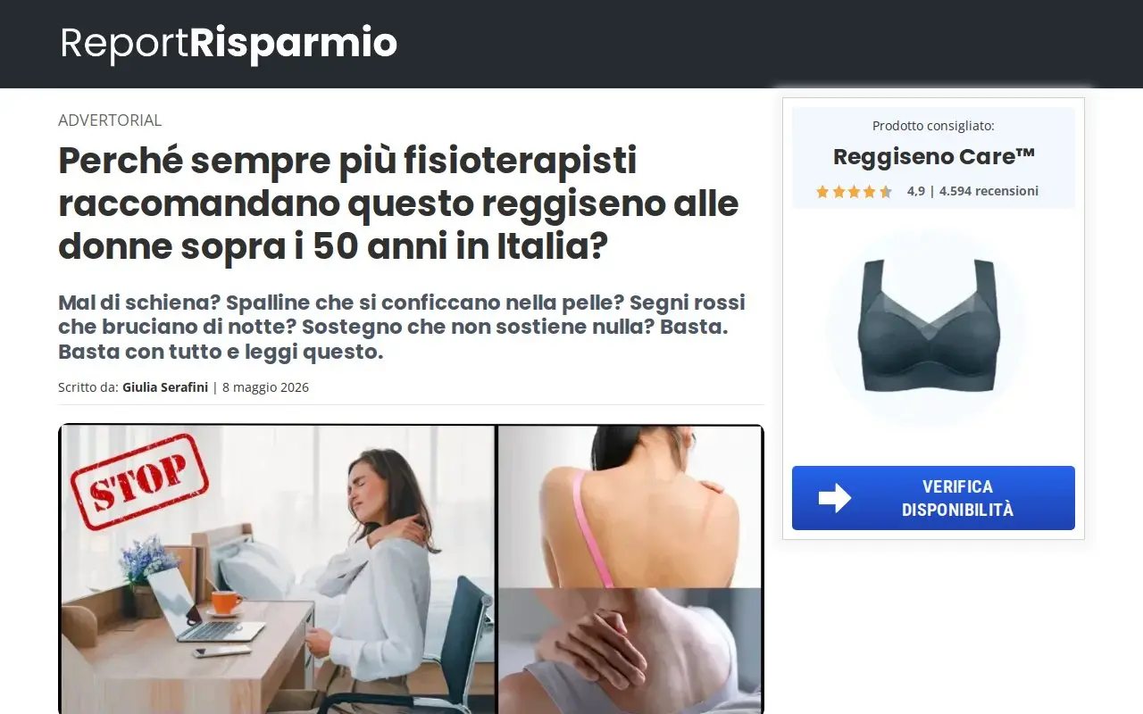 Landing page screenshot