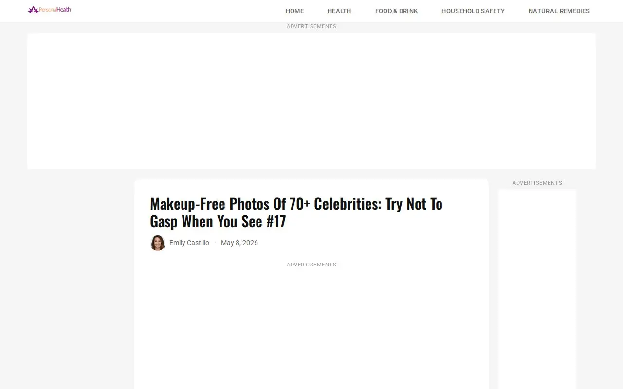 Landing page screenshot