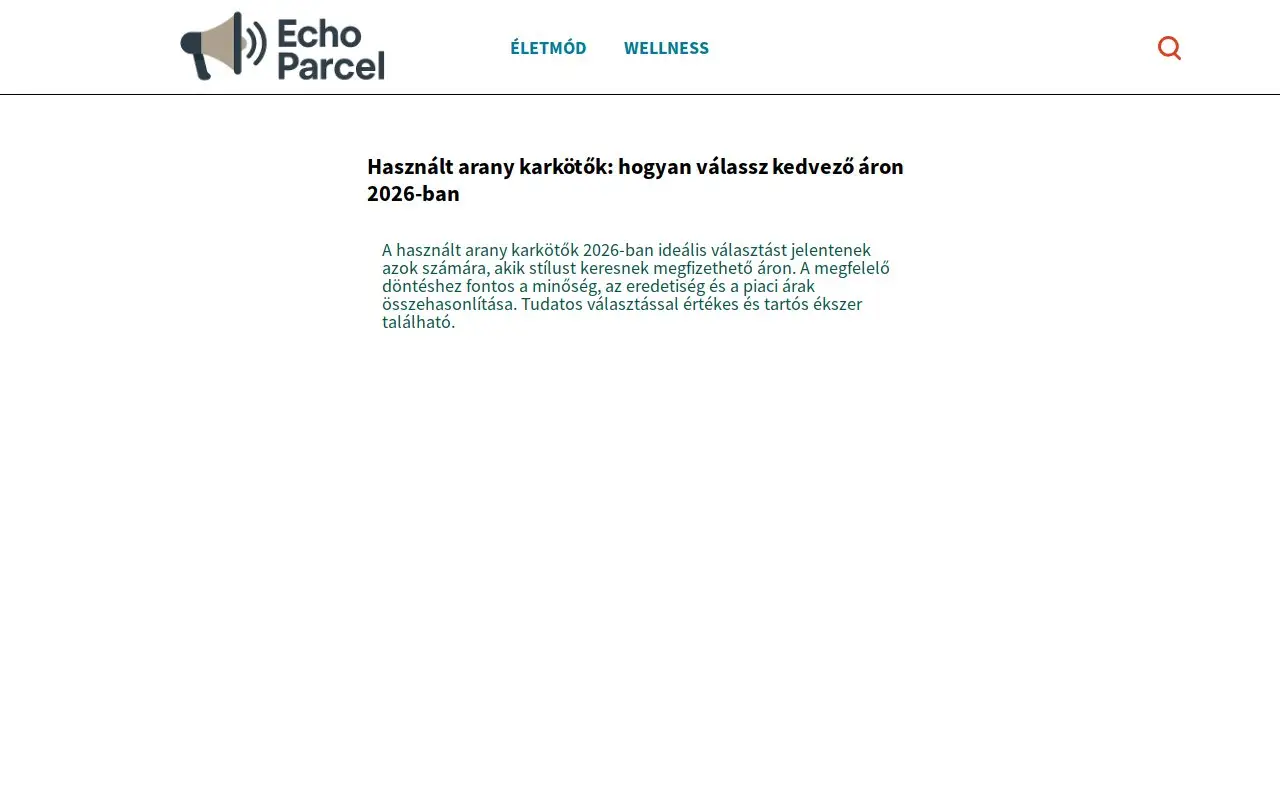 Landing page screenshot