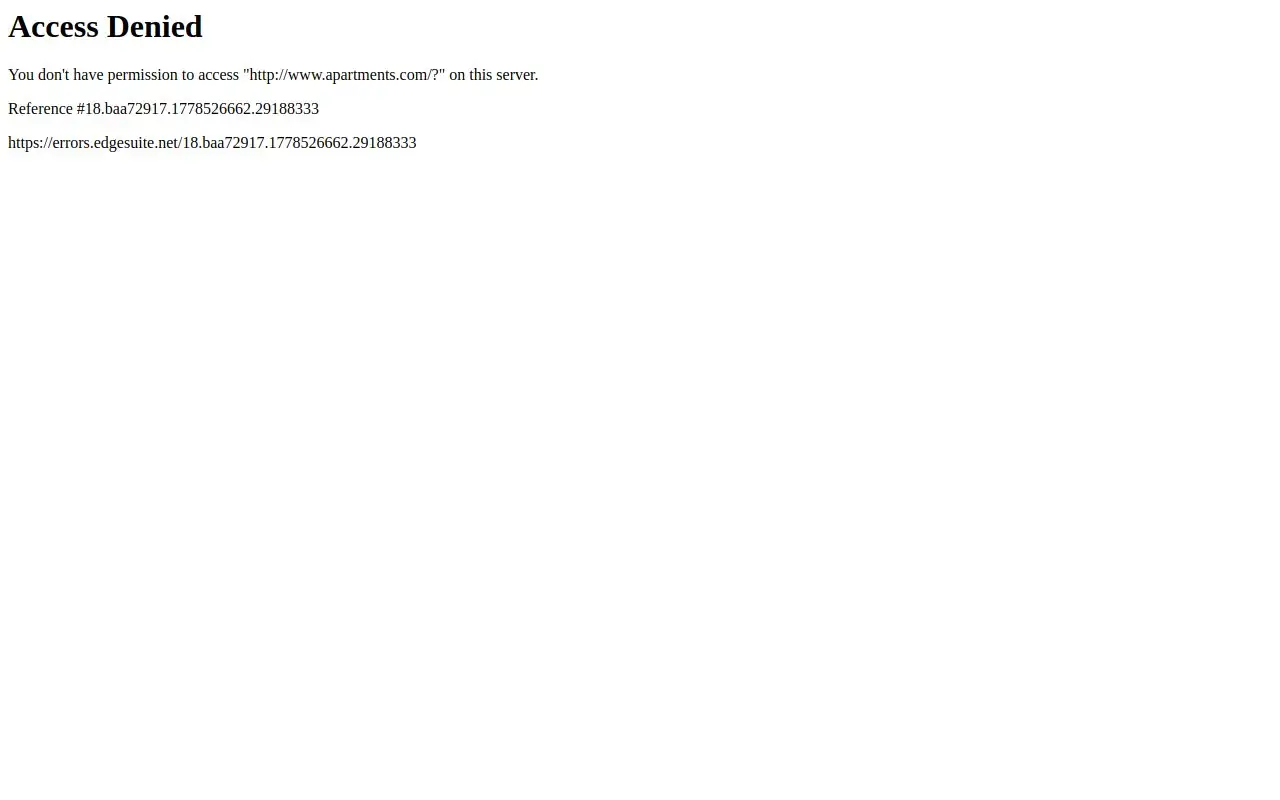 Landing page screenshot