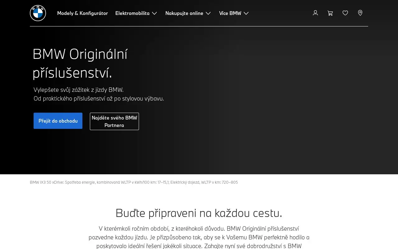 Landing page screenshot
