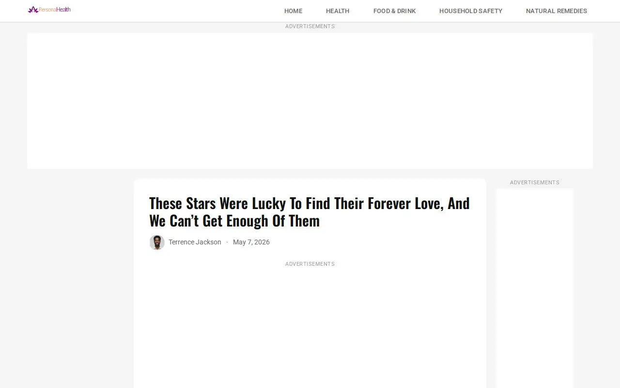 Landing page screenshot