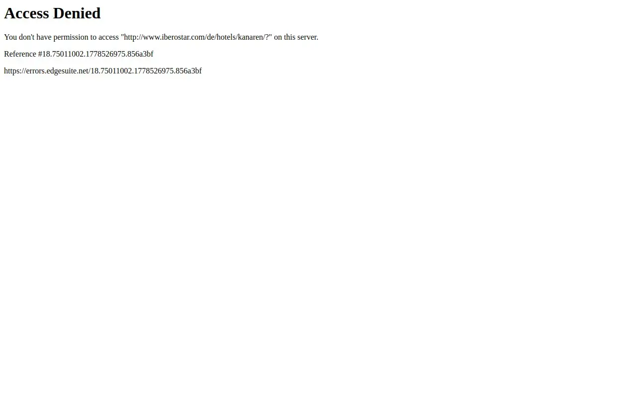 Landing page screenshot