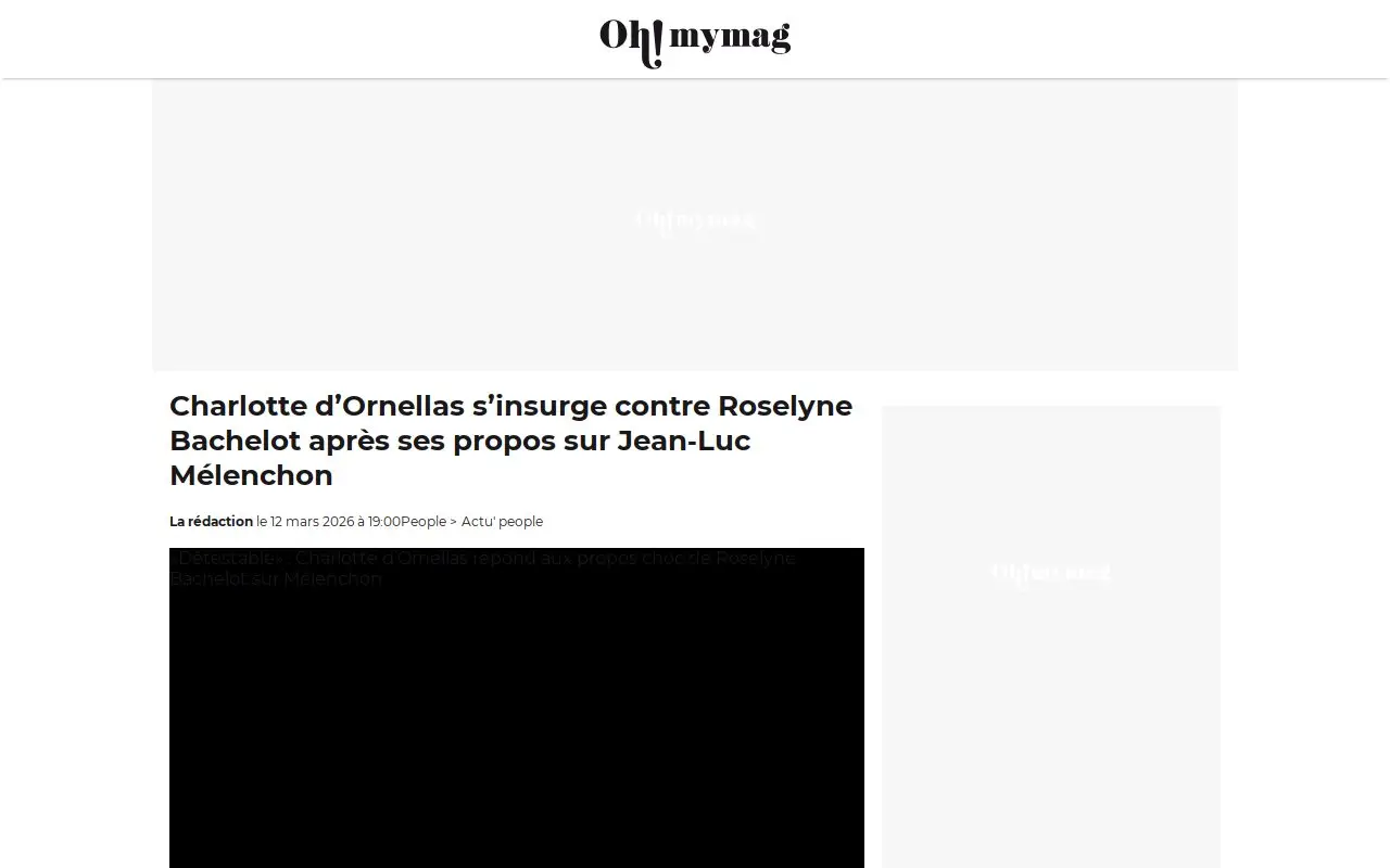 Landing page screenshot