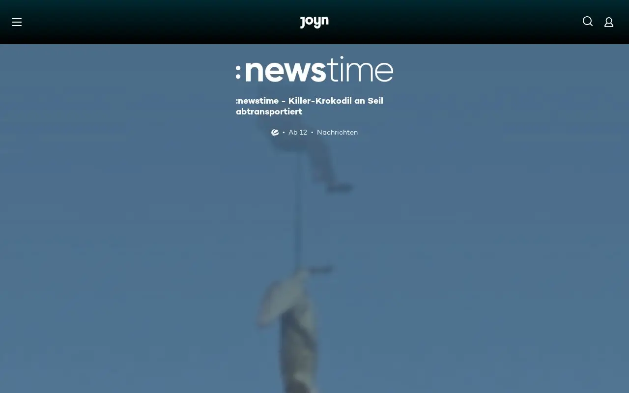 Landing page screenshot