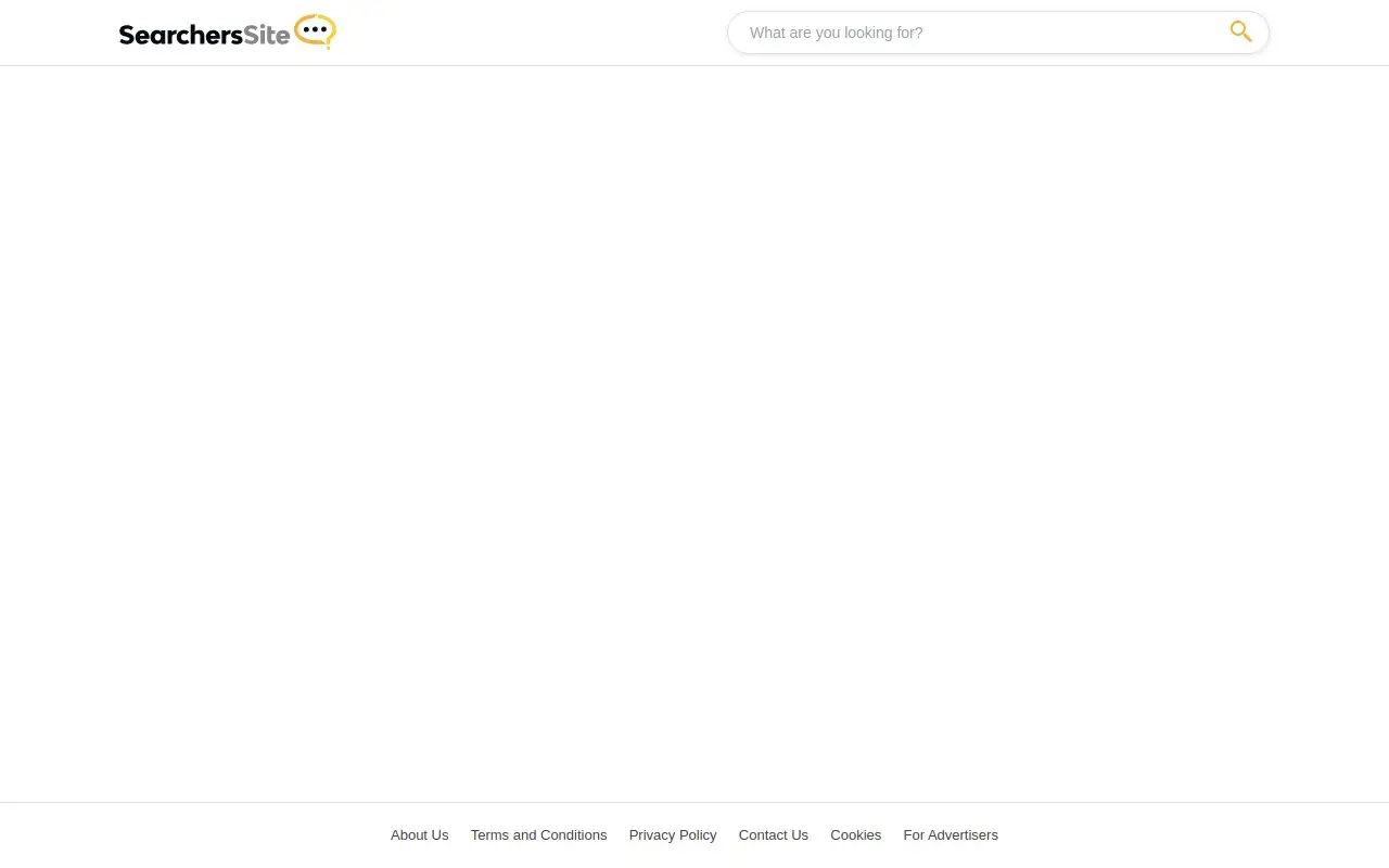 Landing page screenshot