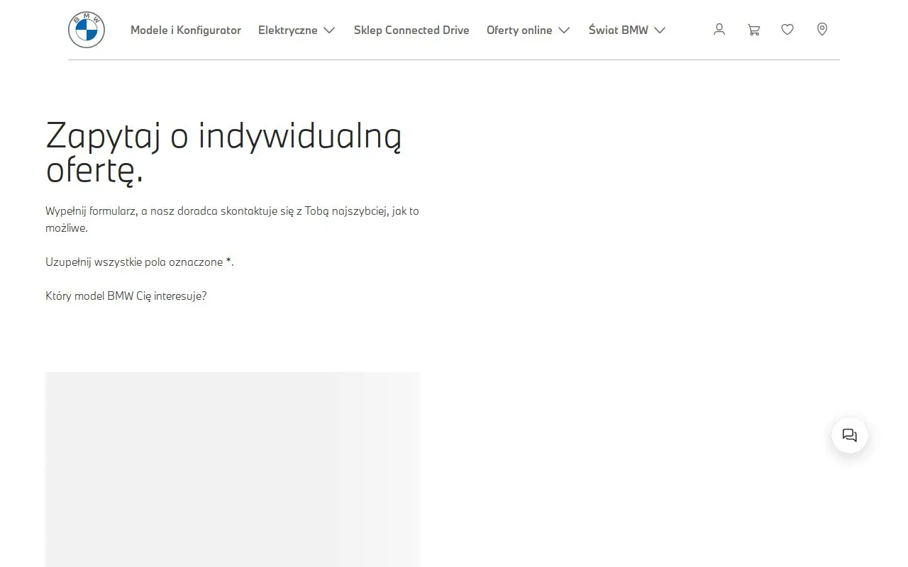 Landing page screenshot