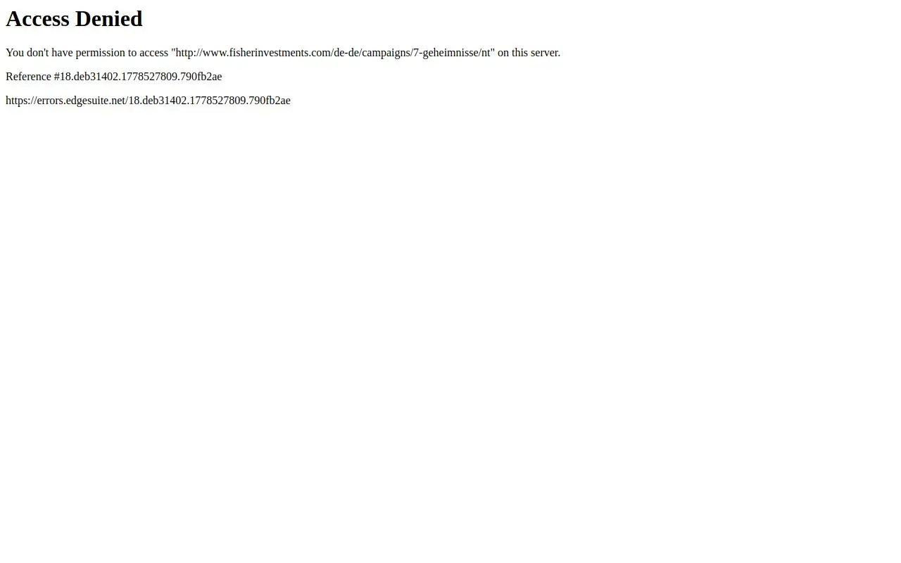 Landing page screenshot