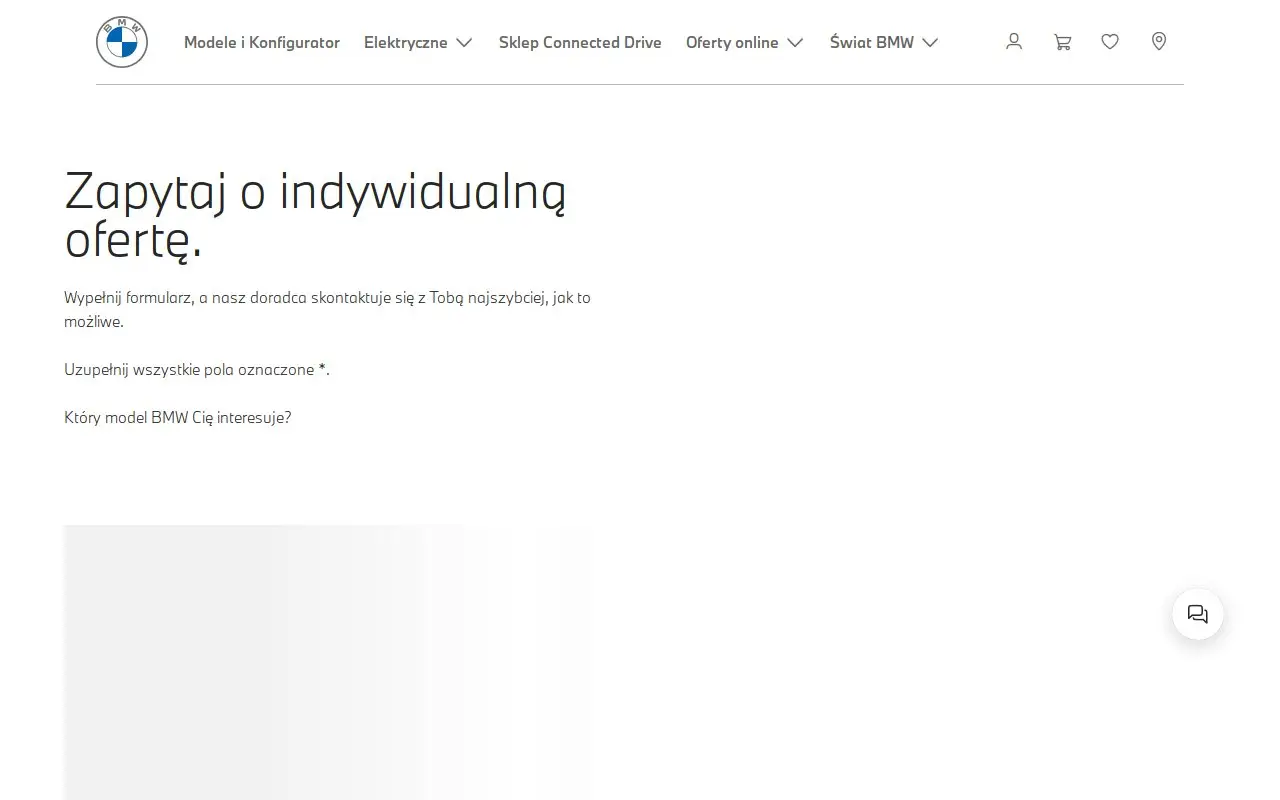 Landing page screenshot