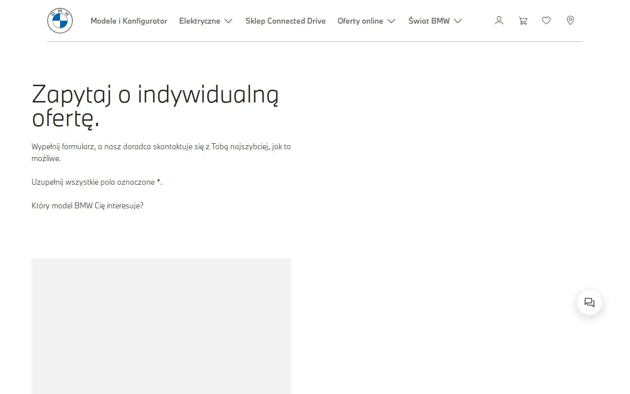 Landing page screenshot