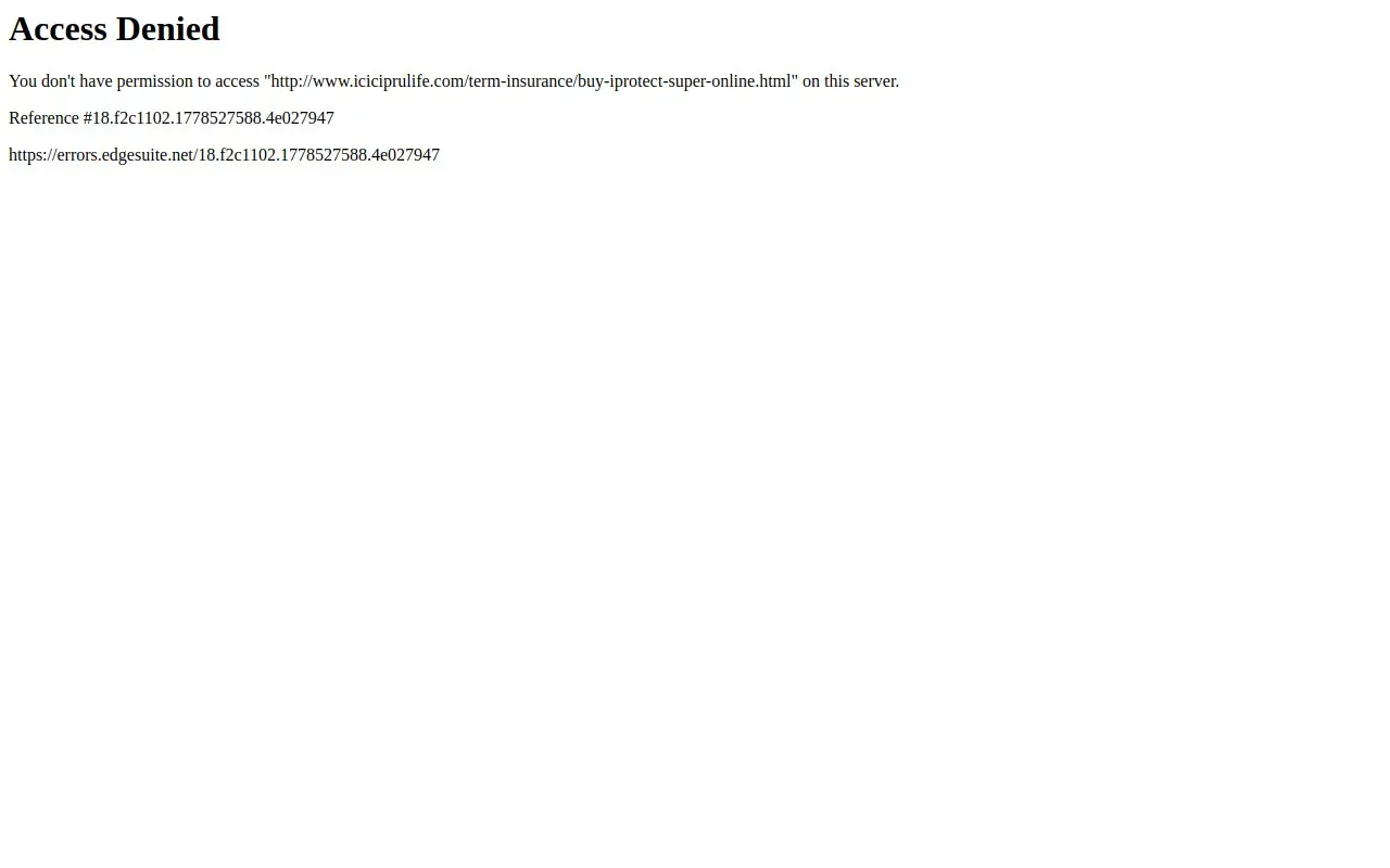 Landing page screenshot