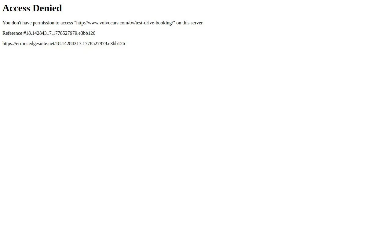 Landing page screenshot