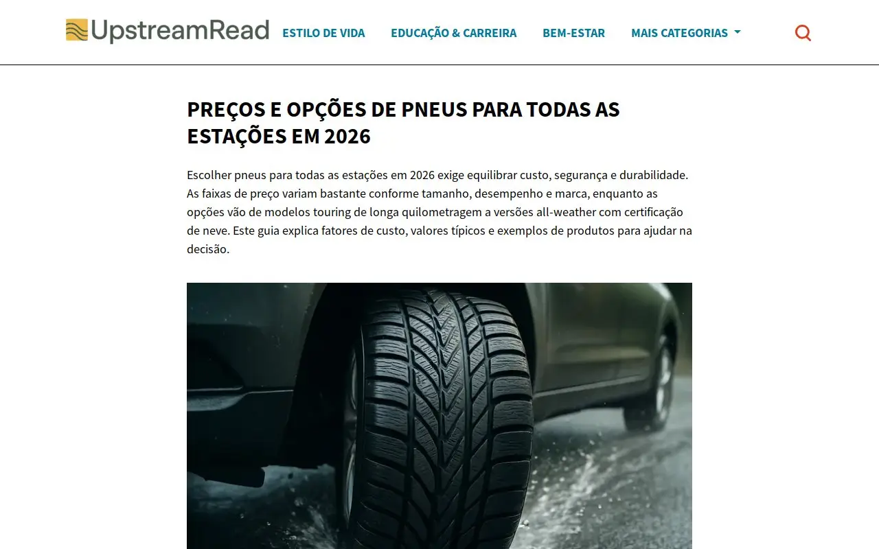 Landing page screenshot