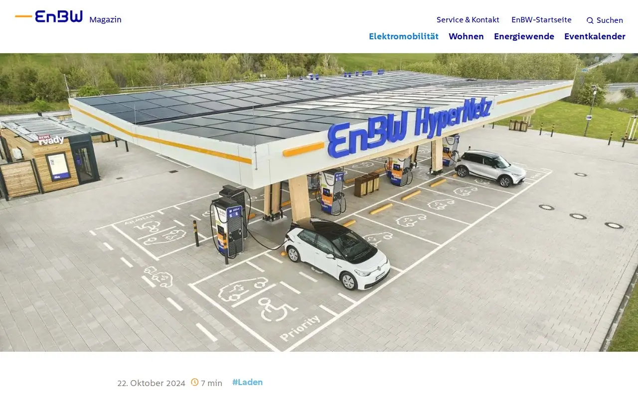 Landing page screenshot