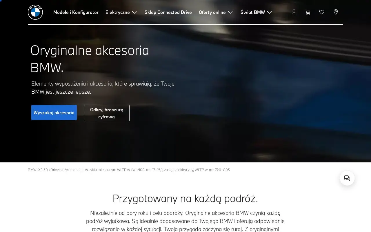Landing page screenshot