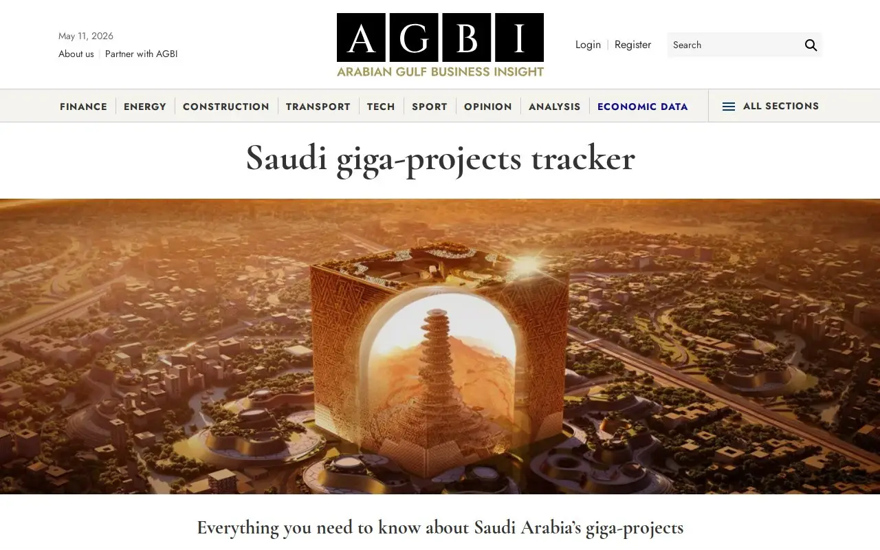 Landing page screenshot