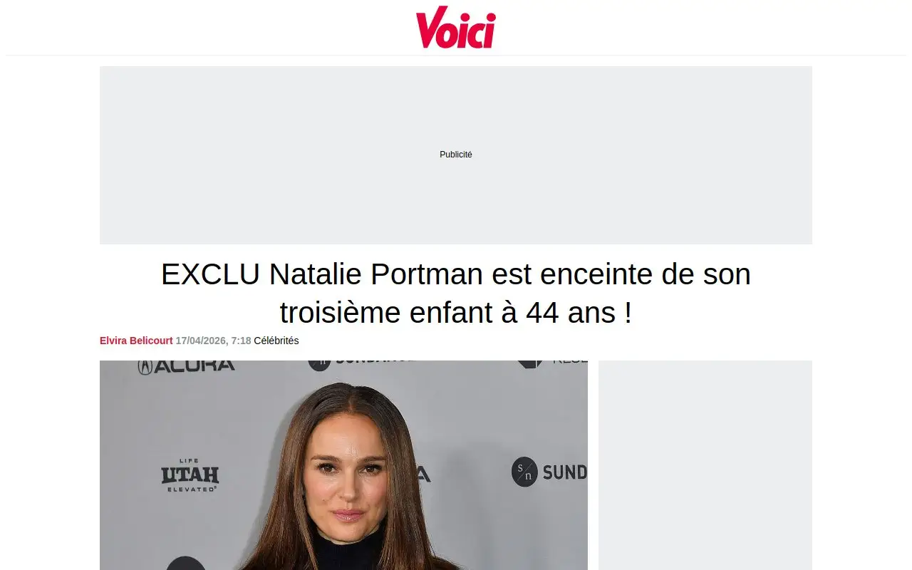 Landing page screenshot