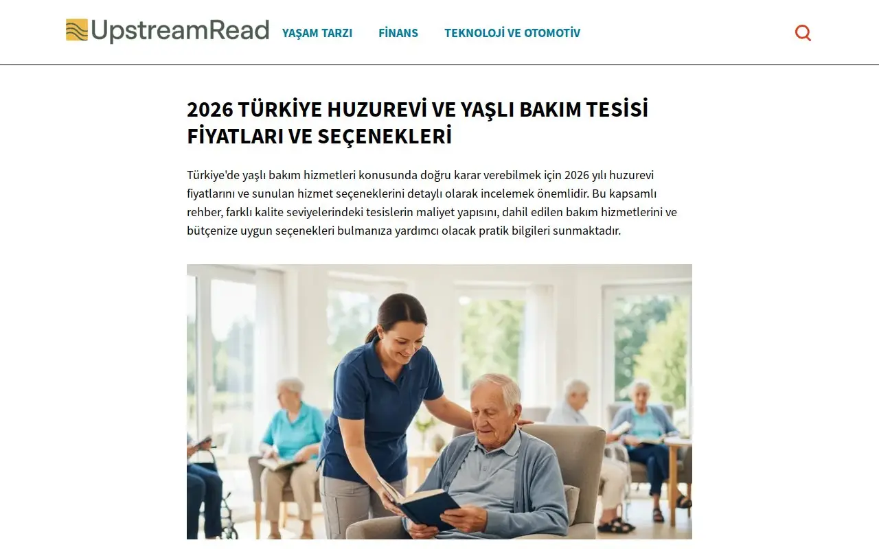 Landing page screenshot