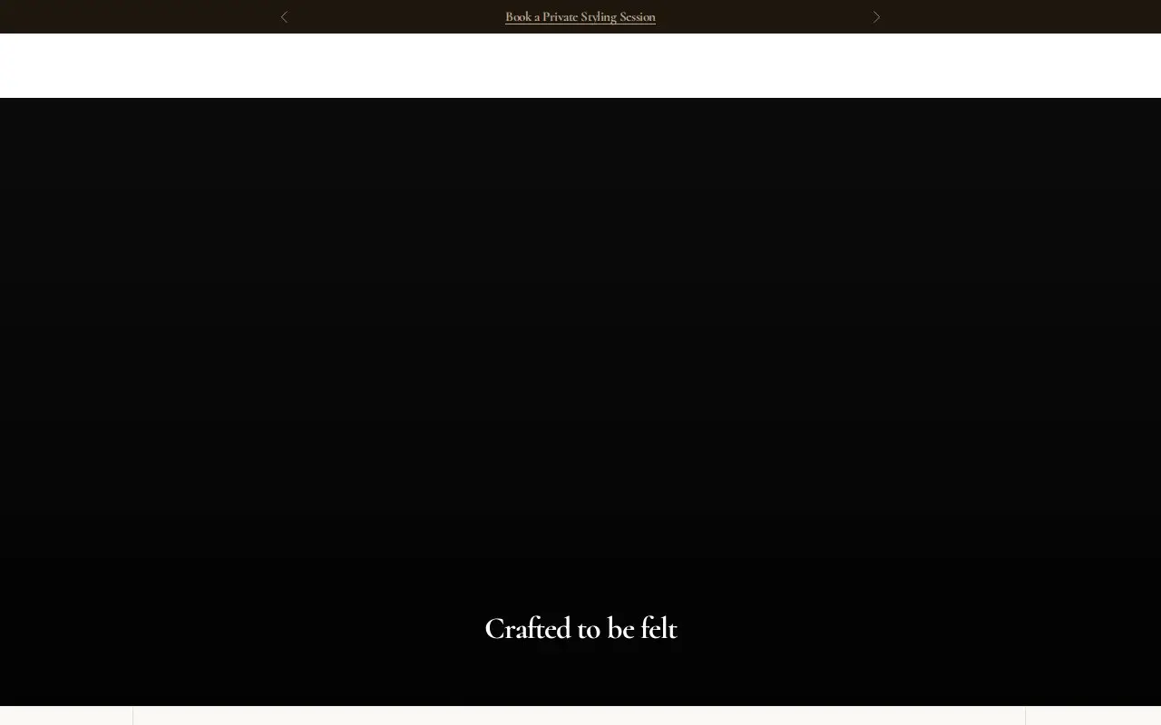 Landing page screenshot
