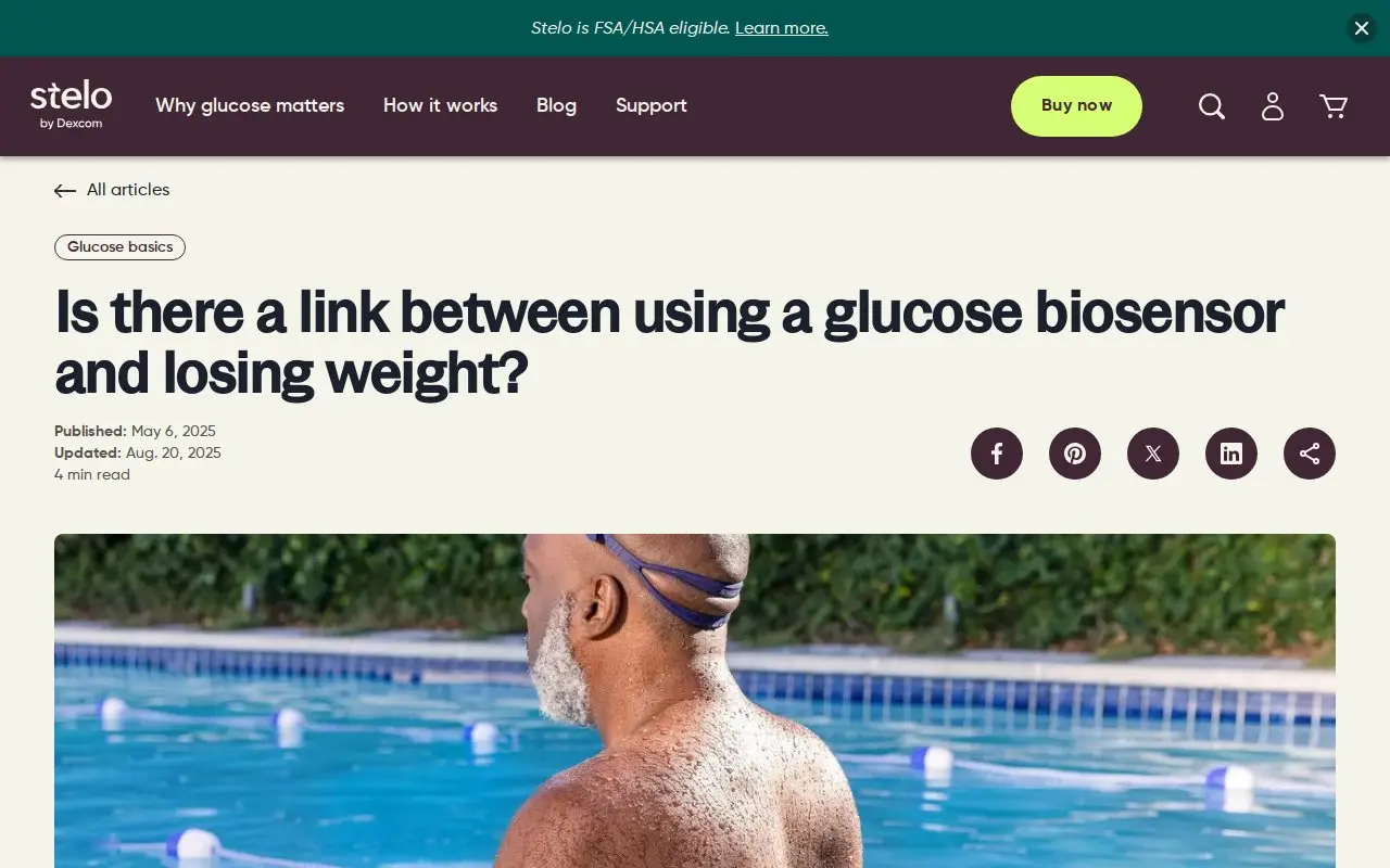 Landing page screenshot