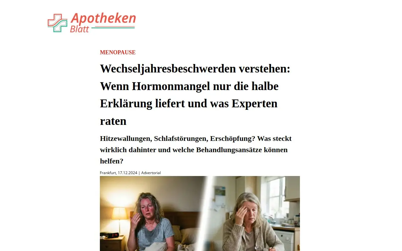 Landing page screenshot