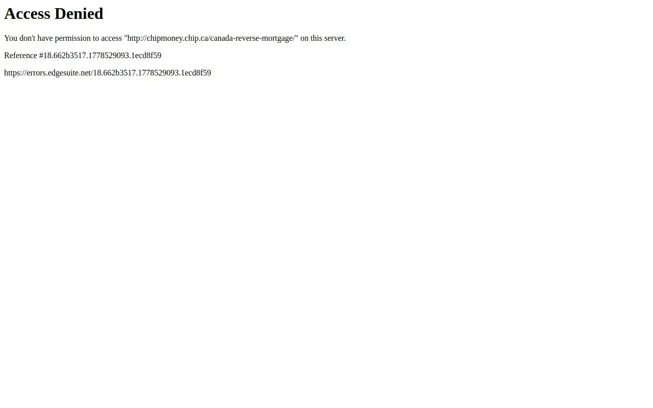 Landing page screenshot