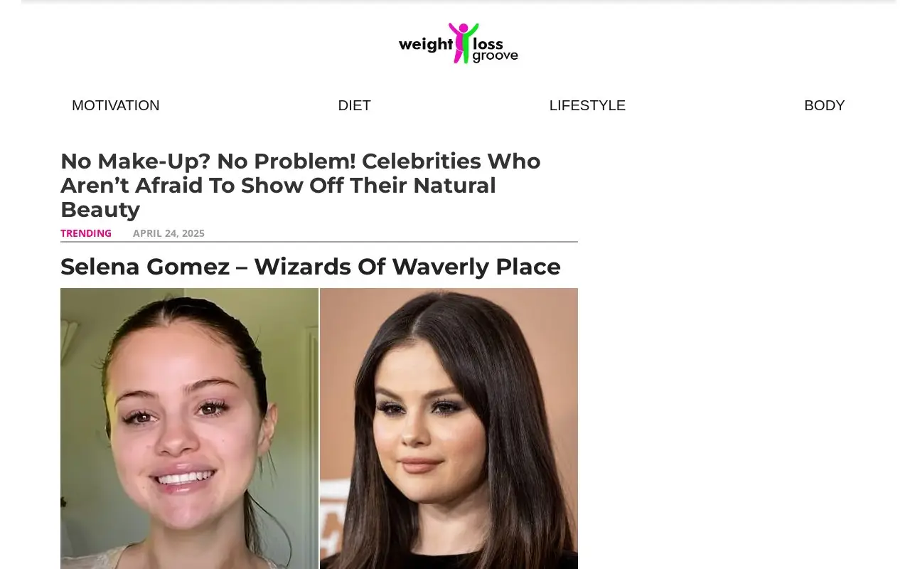 Landing page screenshot